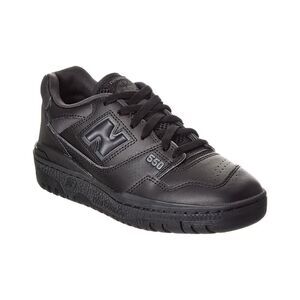 New Balance Bb550 Leather Sneaker, Black